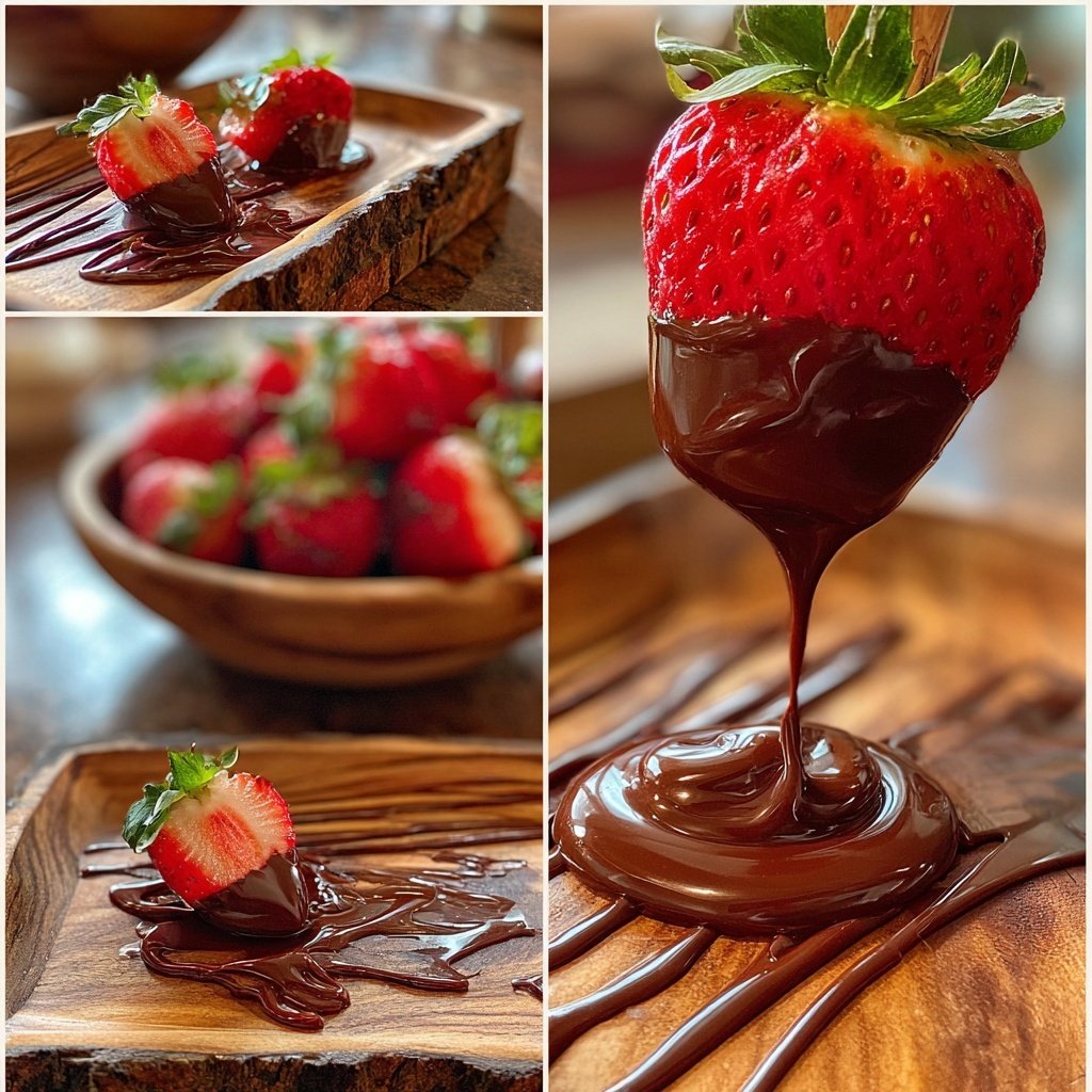 Sensação de chocolate com morango de Dubai