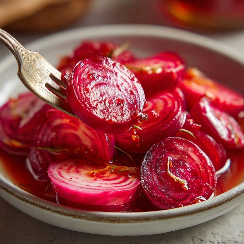 Beterrabas rábano em conserva
