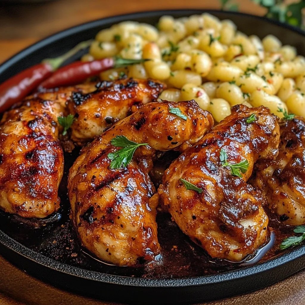 Frango Picante com Mel e Pimenta com Macarrão e Queijo: Uma Receita Incrível e Definitiva