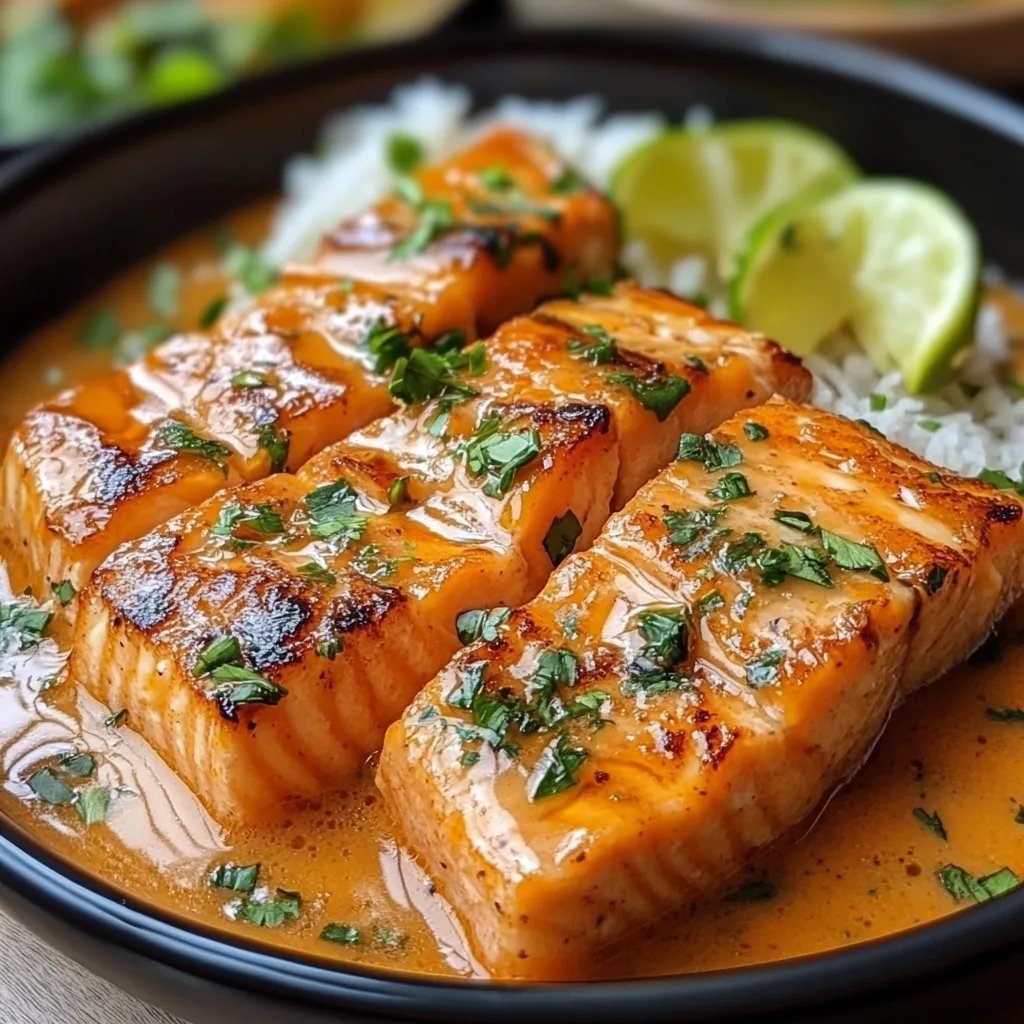Salmão ao Curry de Coco: Uma Receita Incrível e Definitiva Para Experimentar