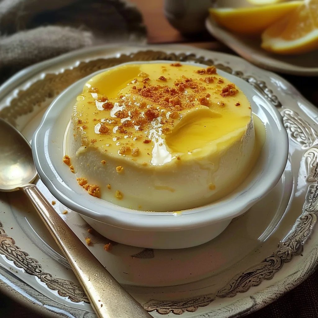 Pudim de Limão Saudável