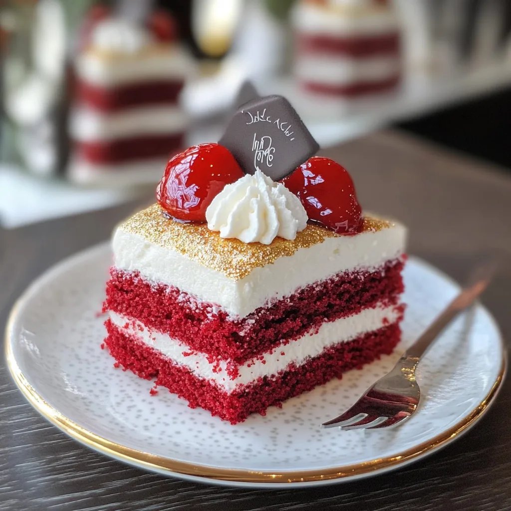 Mini Red Velvet Cake