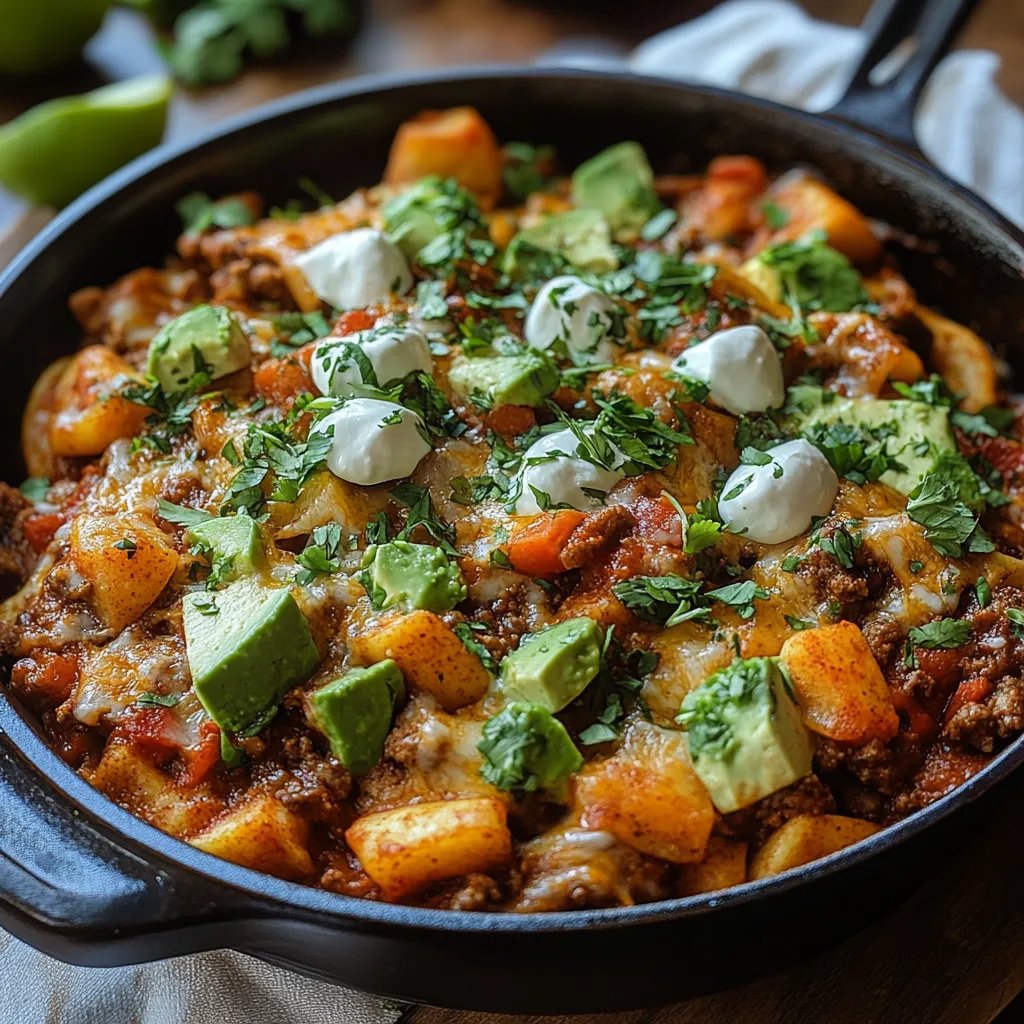 Frigideira de Enchilada em Uma Panela: Uma Receita Incrível e Definitiva