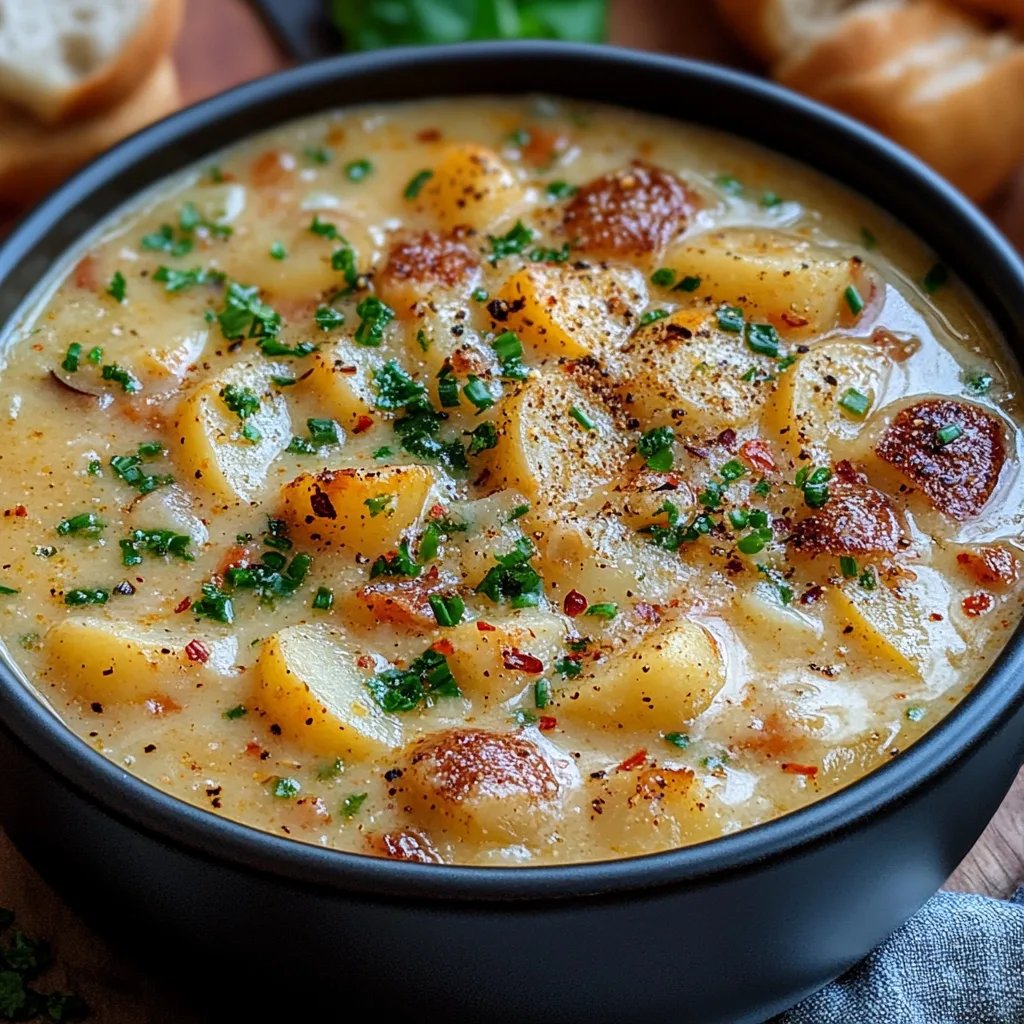 Sopa de Batata Cajun na Panela de Pressão: Uma Receita Incrível e Definitiva