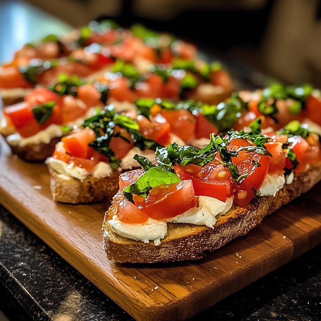Guirlanda simples de bruschetta de Natal
