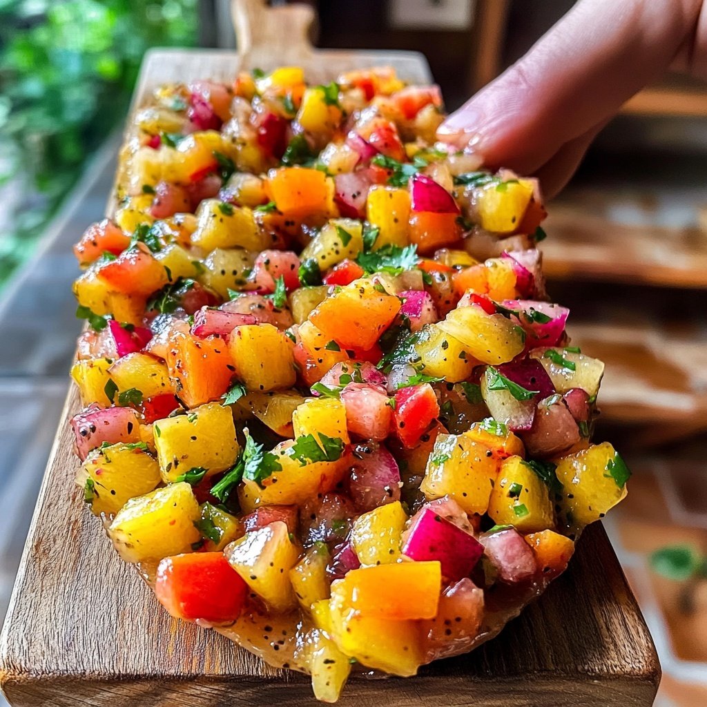 Mix de frios com frutas frescas