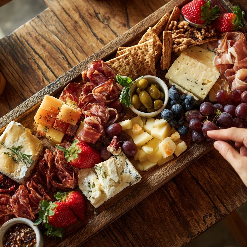 Tábua de frios premium para eventos