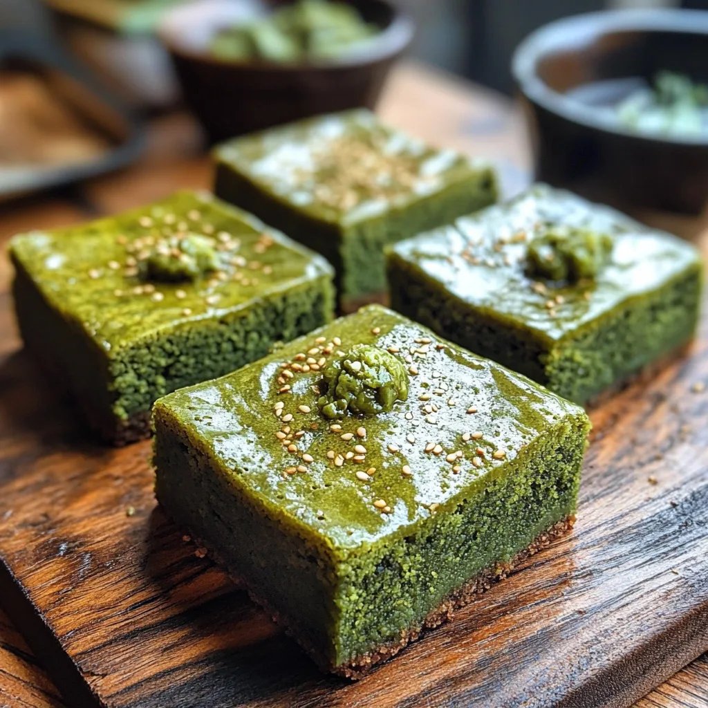 Brownie de Matcha: Uma Receita Incrível e Maravilhosa