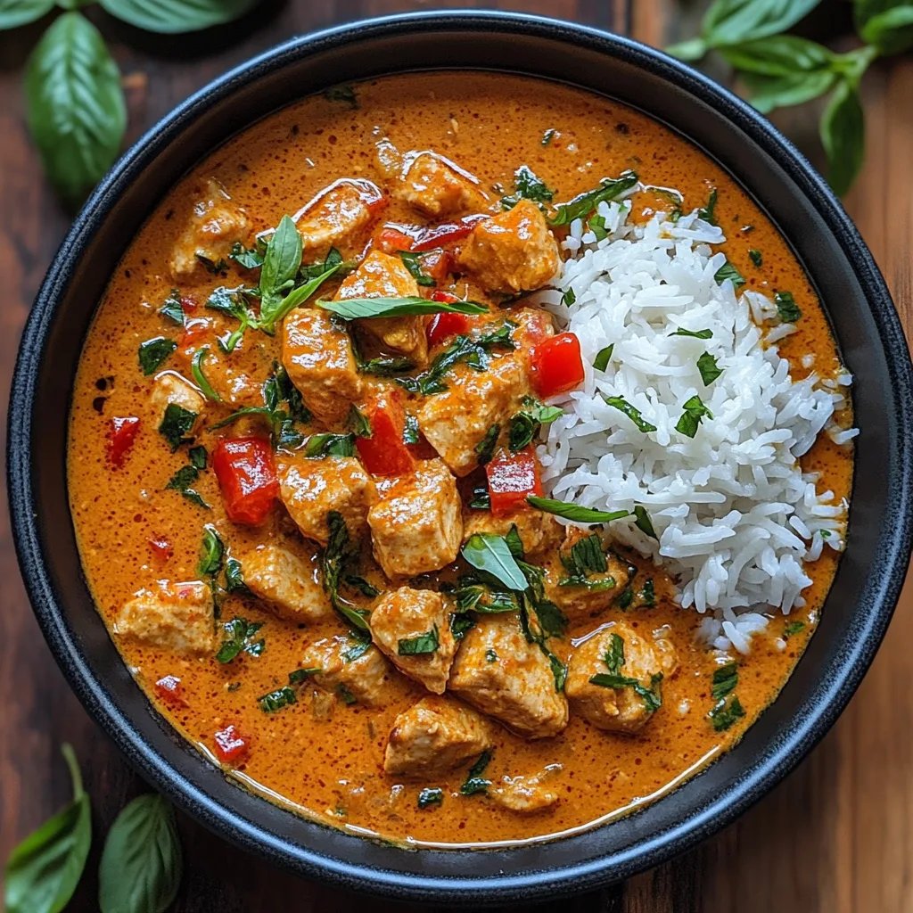 Curry de Frango Panang: Uma Receita Incrível e Definitiva para Você