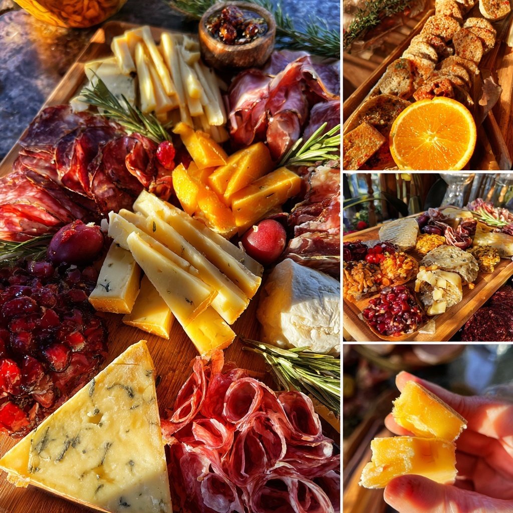 Tábua de charcutaria de Natal – um prato festivo para todos