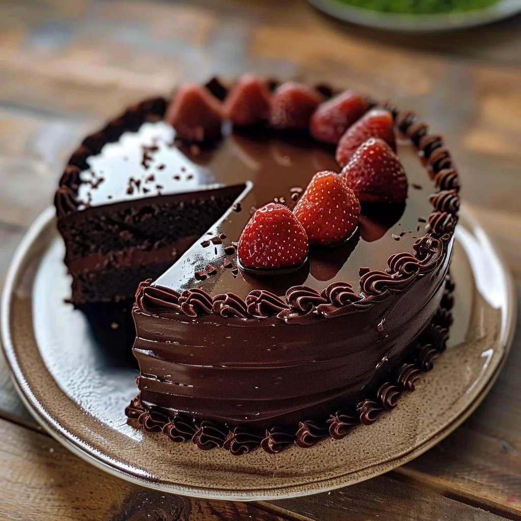 Bolo de Chocolate Decadente