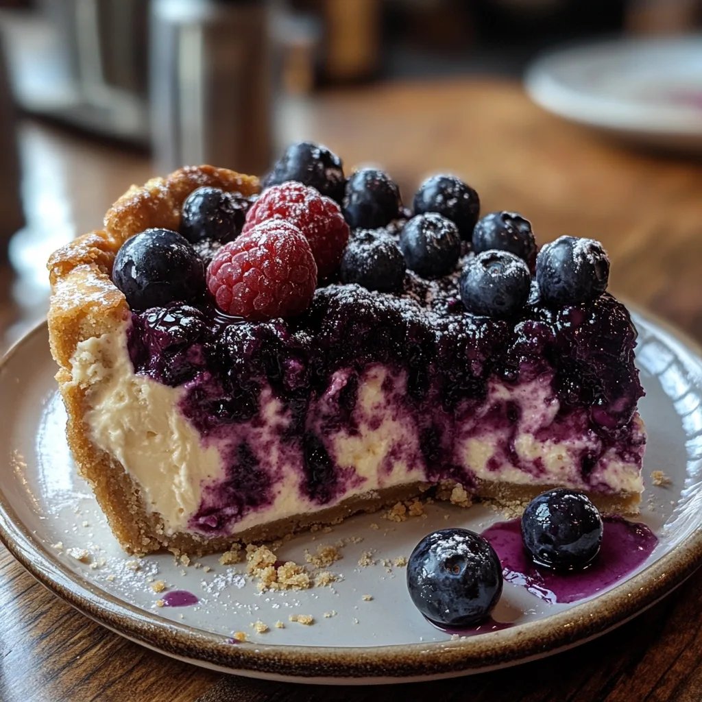 Cheesecake Basco Simples de Mirtilo: Uma Receita Incrível e Definitiva