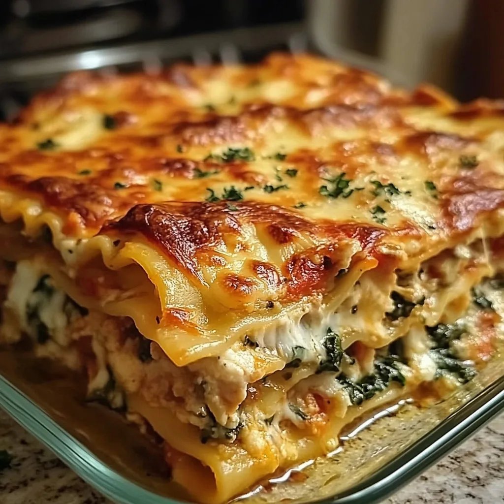 Lasanha de Cogumelos e Espinafre