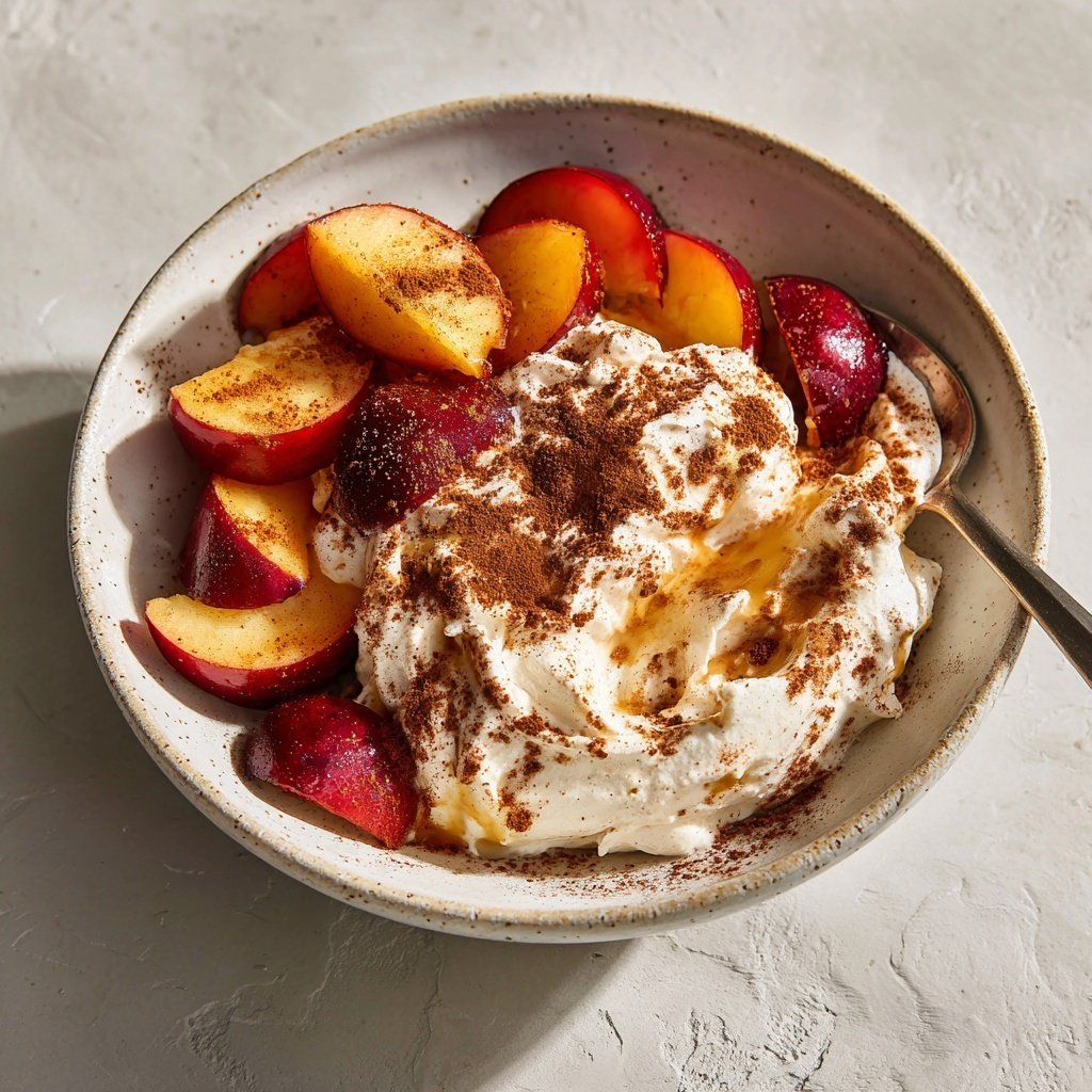 Molho Iogurte Canela Fruta