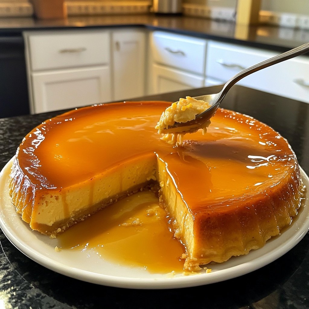 Flan de ovo caseiro