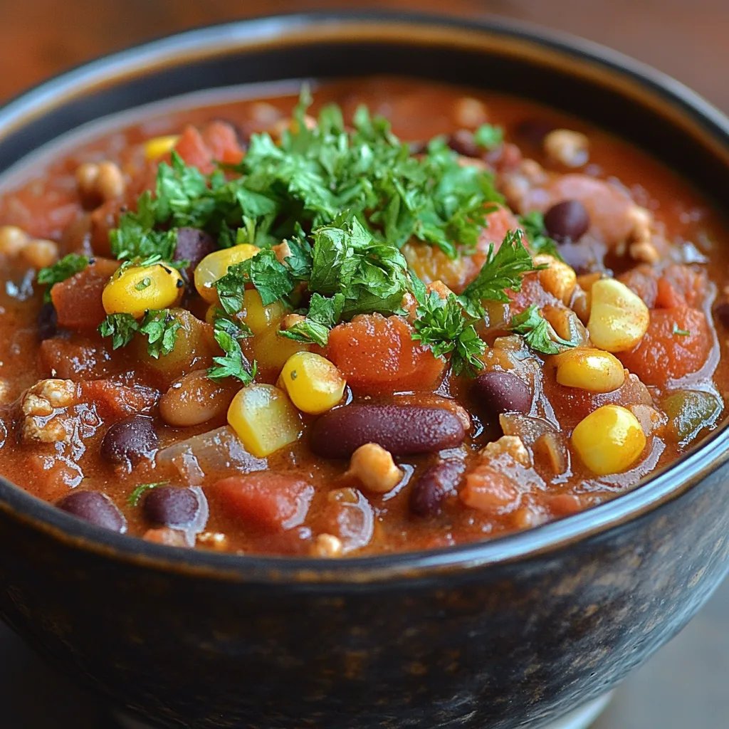 O Melhor Chili Vegetariano: Uma Receita Incrível e Definitiva