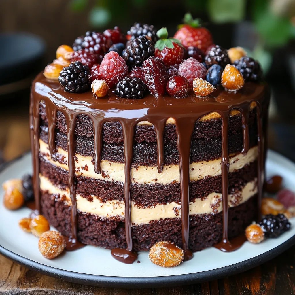 Bolo de Camadas de Chocolate com Caramelo e Nozes: A Receita Incrível e Definitiva para Impressões Duradouras