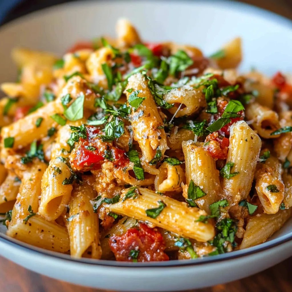 <p>Macarrão Marry Me Chicken na Panela de Pressão: Uma Receita Incrível e Definitiva</p>