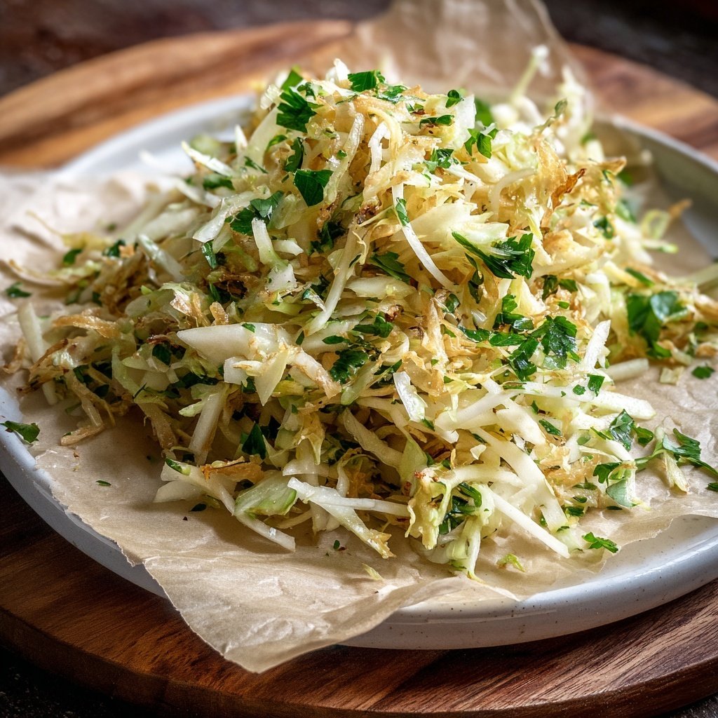 Salada Inverno Crocante Kohlrabi Repolho