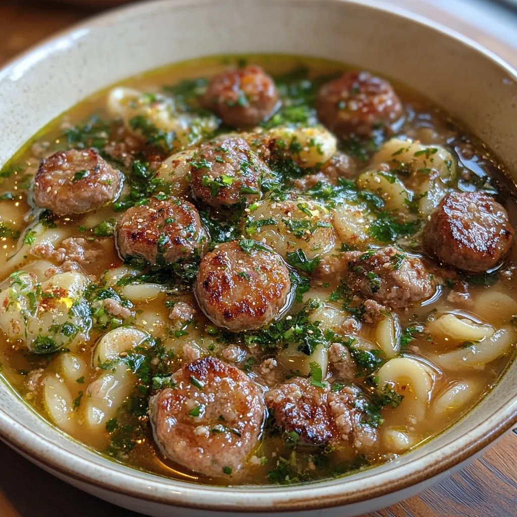 Caldo de Almôndegas e Orzo com Abobrinha: Uma Receita Incrível e Definitiva