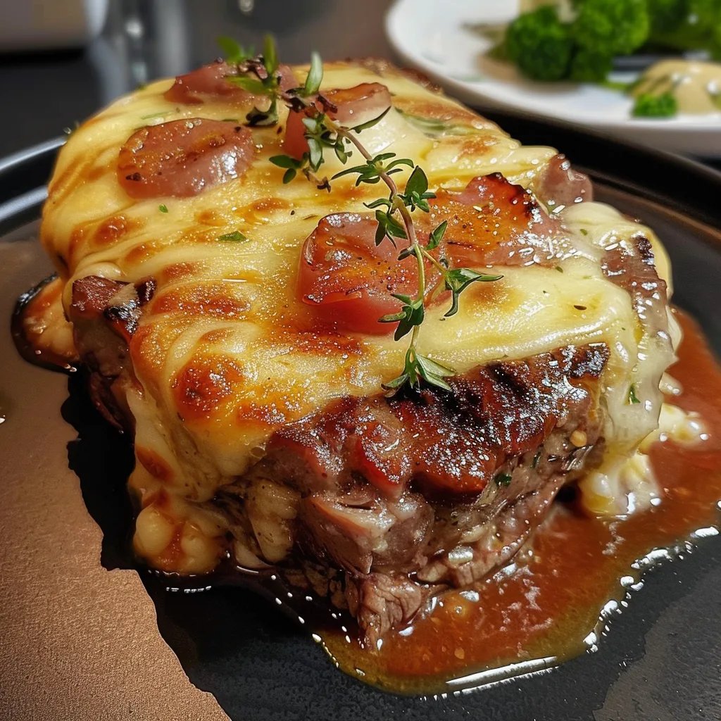 Bolo De Carne Com Purê De Batatas
