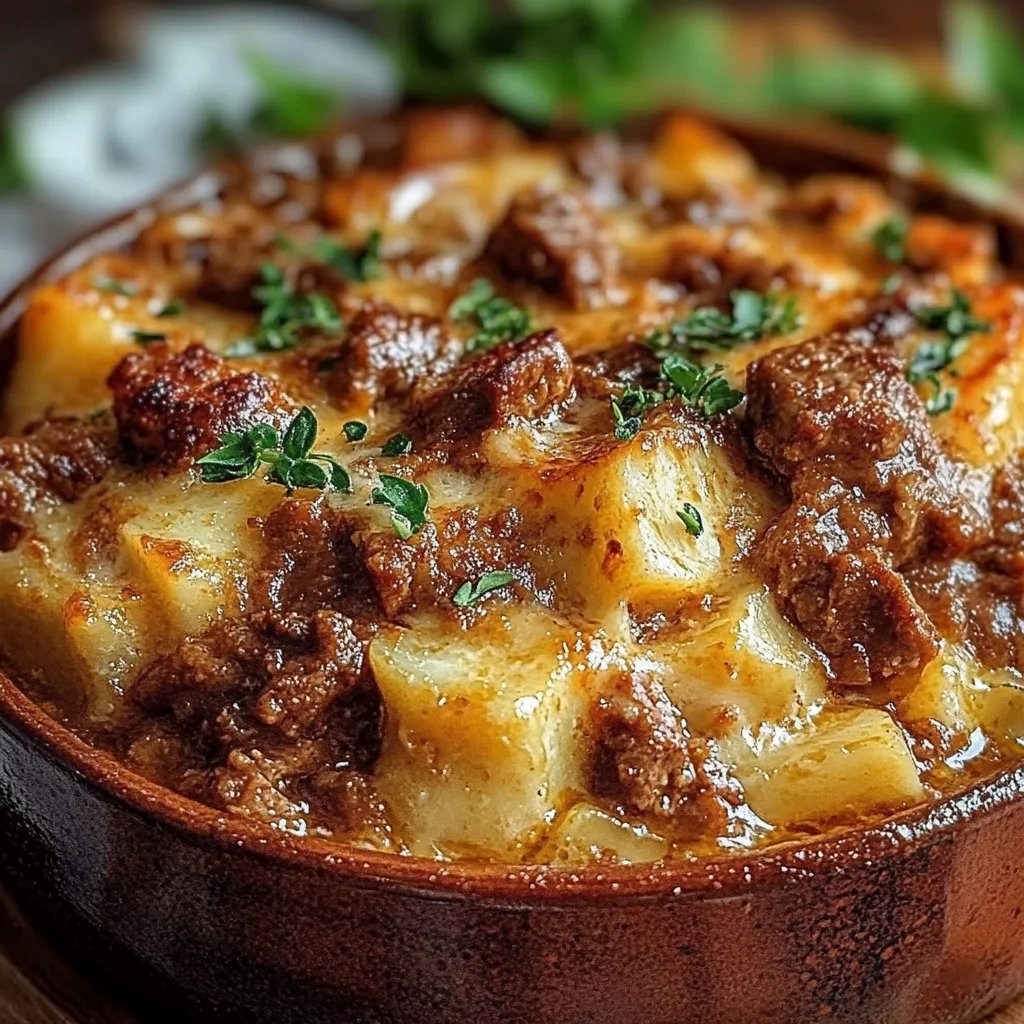 Lasanha clássica de carne com ricota