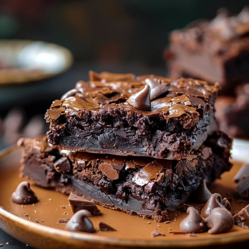 Brownies de Chocolate Fofinhos