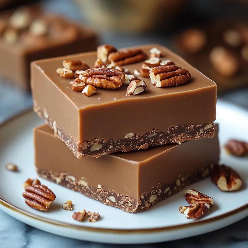 Fudge de Manteiga de Pecã: Uma Receita Incrível e Definitiva para os Apreciadores