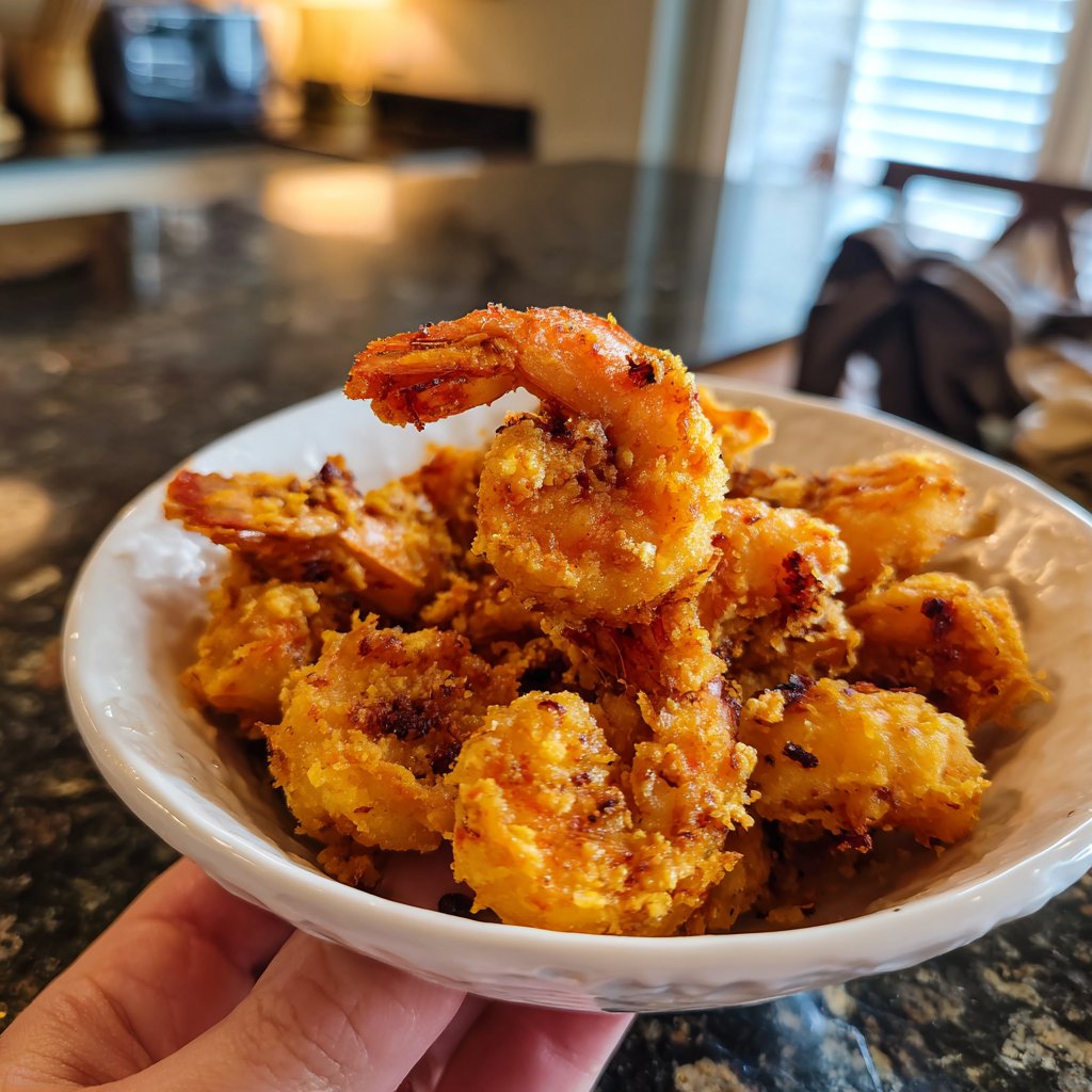 Camarão Fritadeira Ar Bang Bang