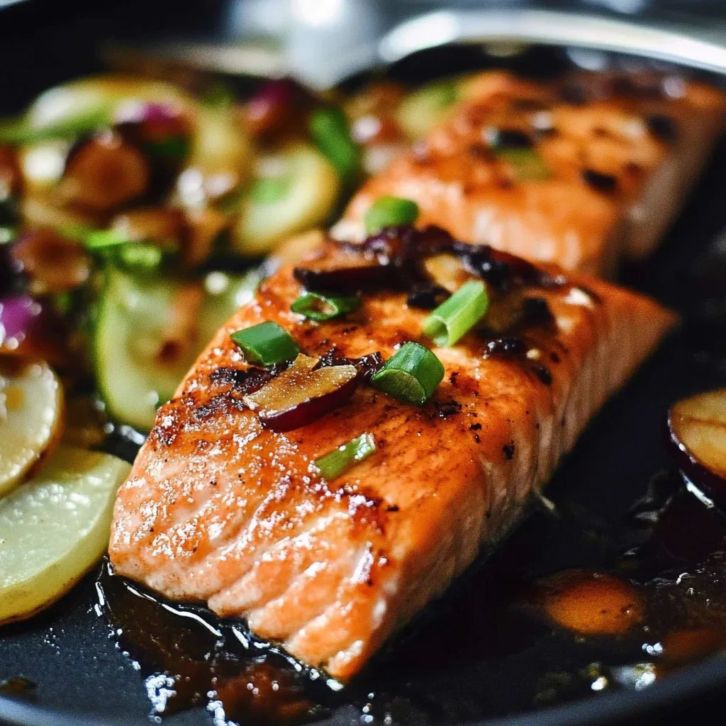 Saumon au Miel et au Soja Rápido: Uma Receita Incrível e Essencial de 7 Passos