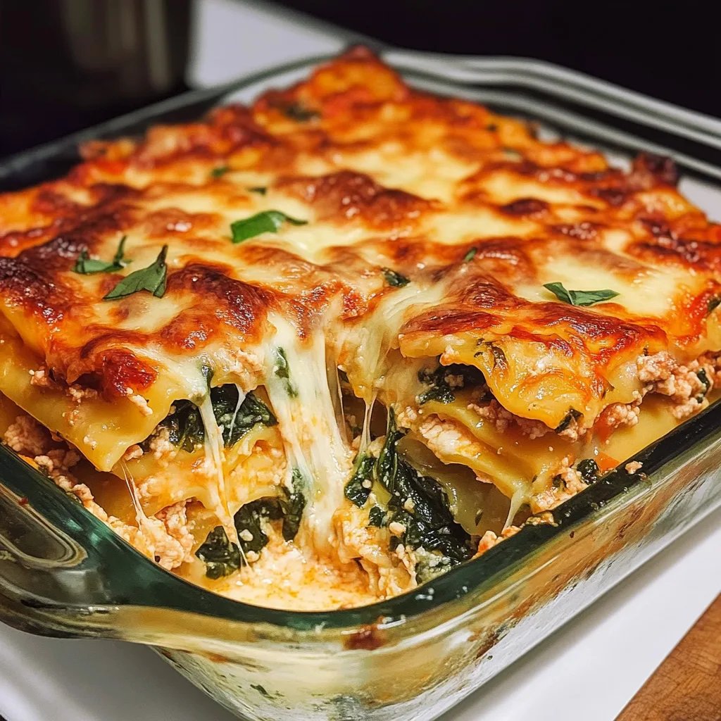 Lasanha de Espinafre Suprema