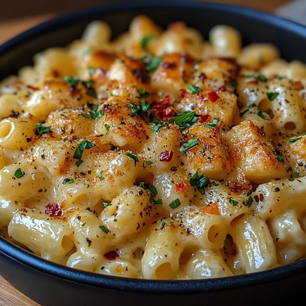 Macarrão com Queijo e Frango ao Mel e Pimenta: Uma Receita Incrível e Definitiva