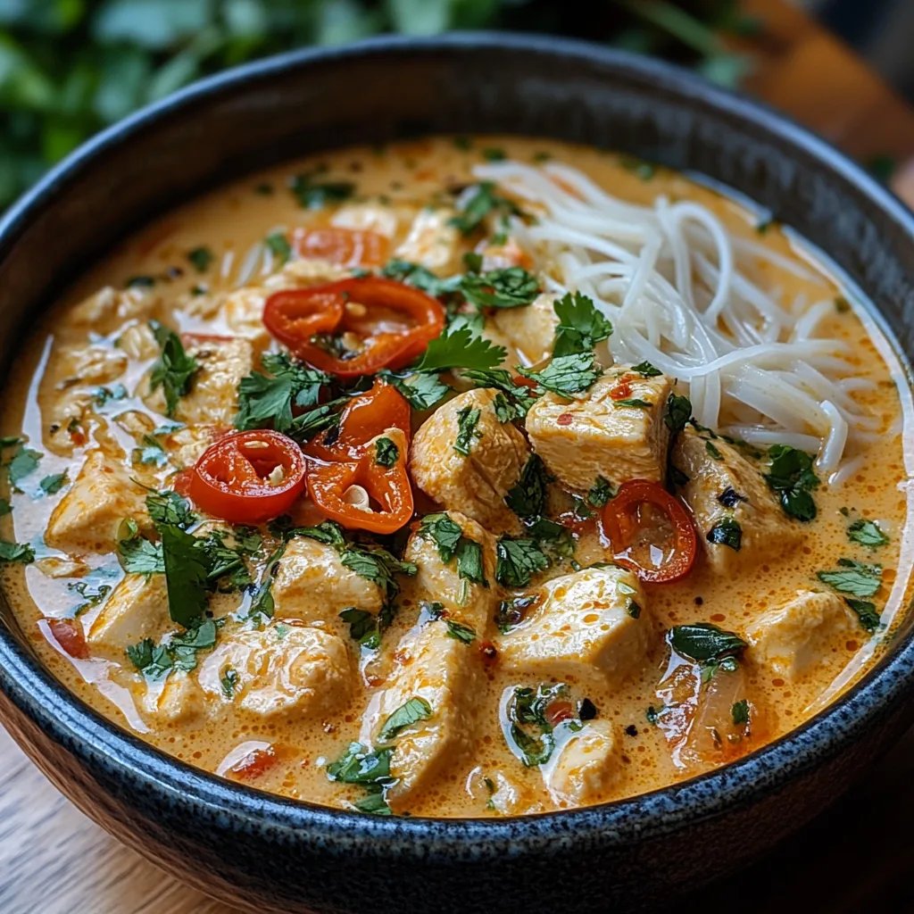 Sopa Tailandesa de Frango Simples: Uma Receita Incrível e Definitiva