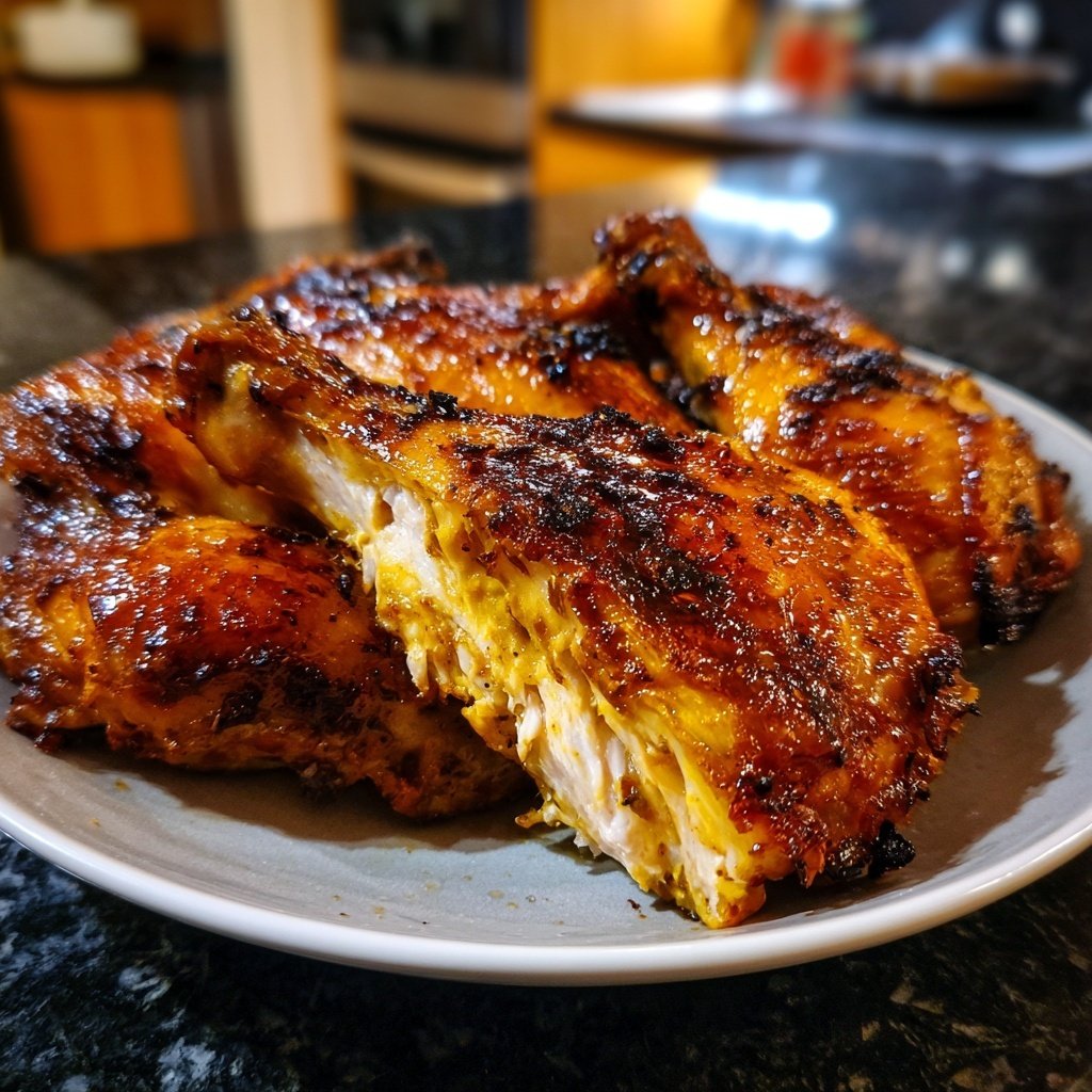 Frango Limão Alho Assadeira Forno