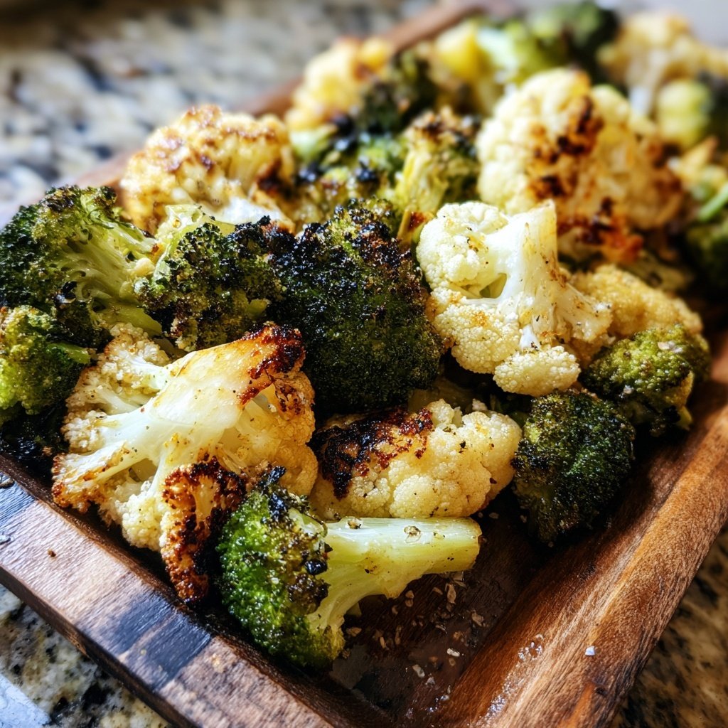 Assados brócolis couve-flor brócolis
