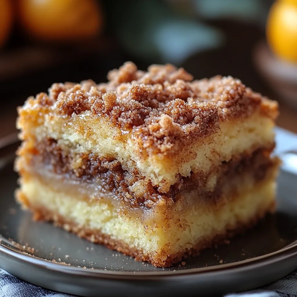 Bolo Clássico de Café com Streusel de Canela: Uma Receita Incrível e Definitiva