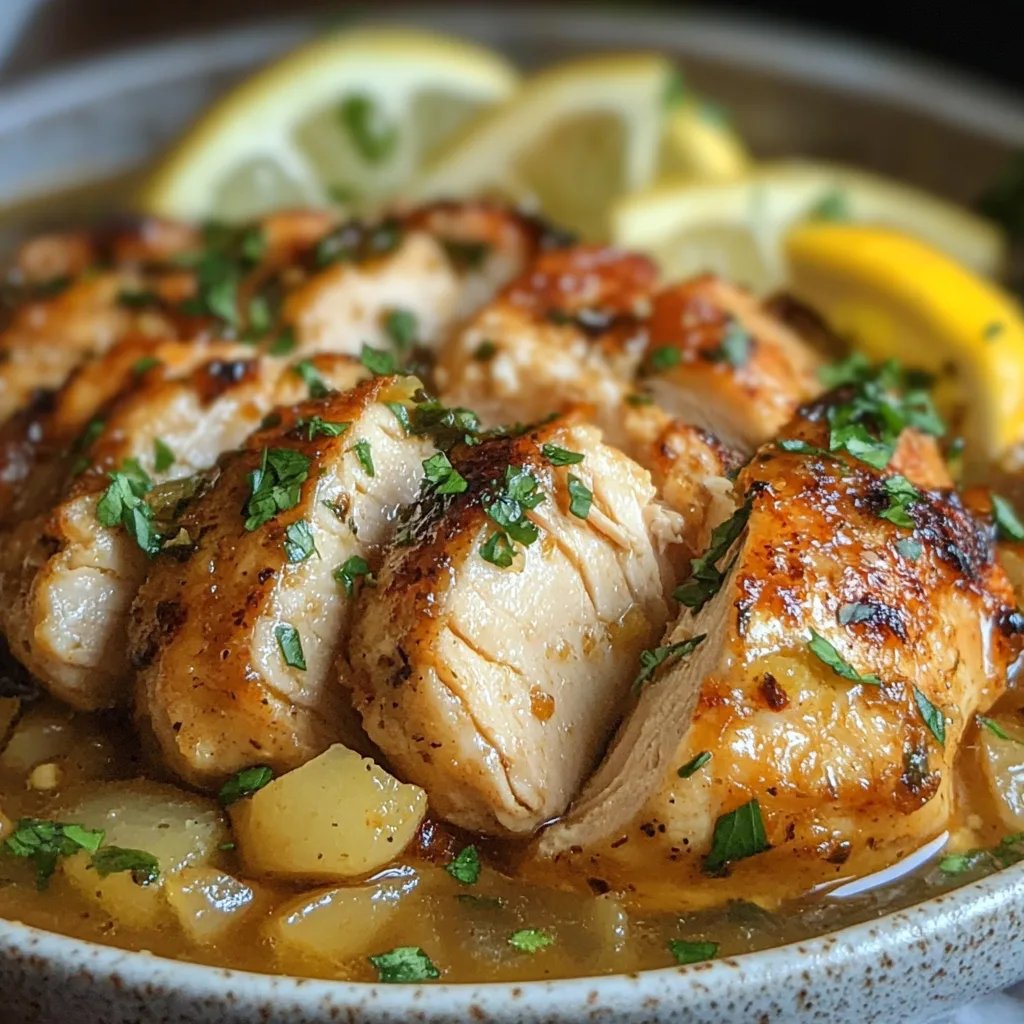 Frango ao Limão com Alho na Panela de Pressão: Uma Receita Incrível e Definitiva