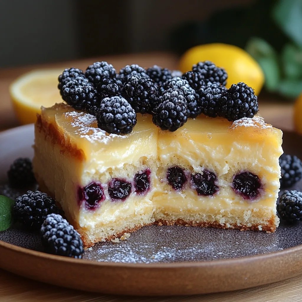 Bolo de Limão com Amoras: Uma Receita Incrível e Definitiva