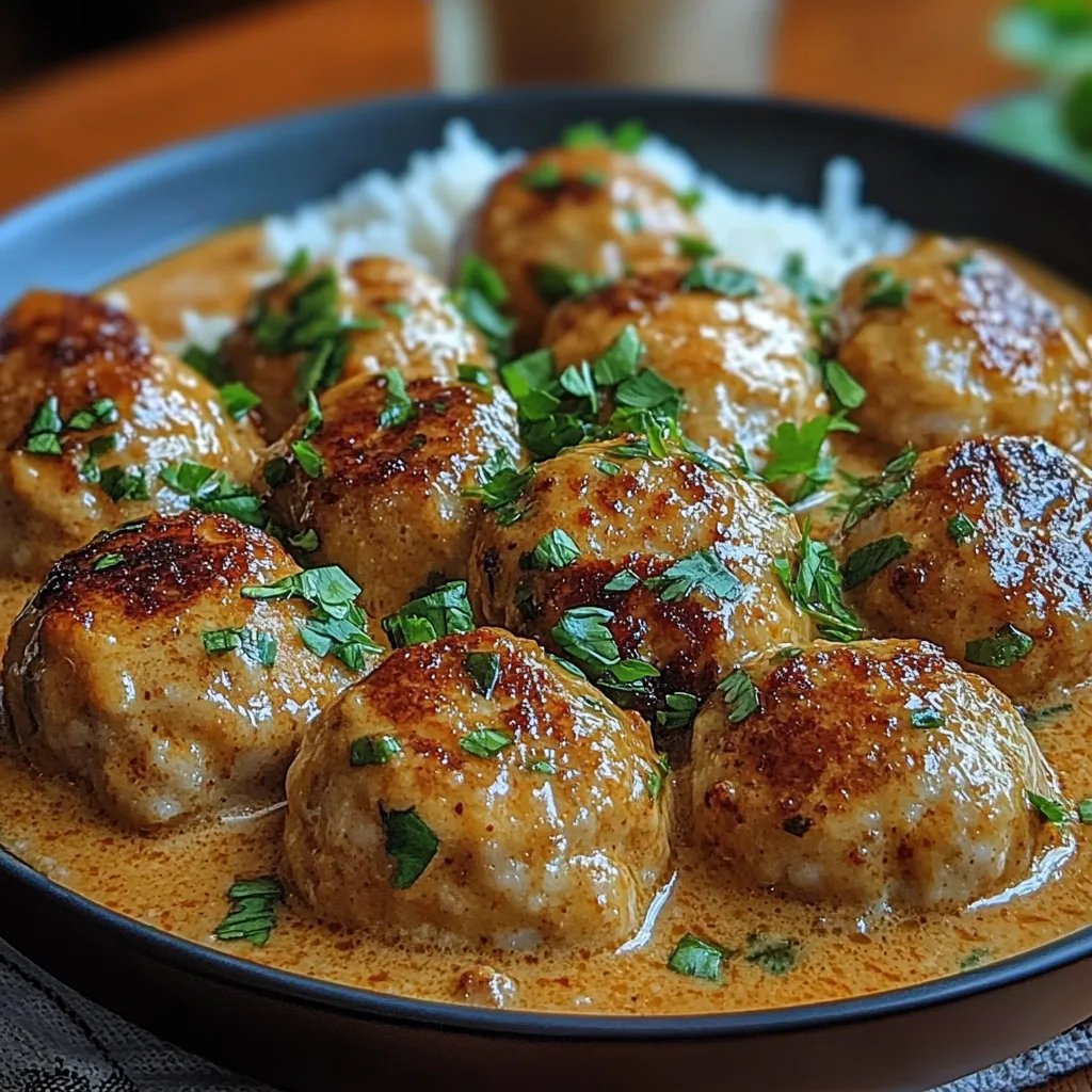<p>Almôndegas Cremosas com Caril de Coco: Uma Receita Incrível e Definitiva</p>