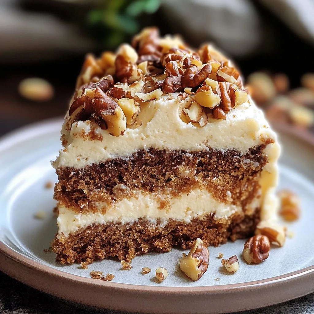 Bolo de Nozes Recheado